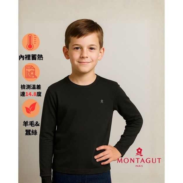 童羊毛絲極暖絨上衣-CC6014