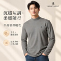 男羊毛絲高領極暖絨上衣 MT-C6014H_3