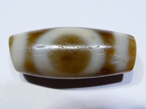 西藏天地眼天珠 直徑1.14厘米，長度2.7厘米-歡迎來店鑑賞