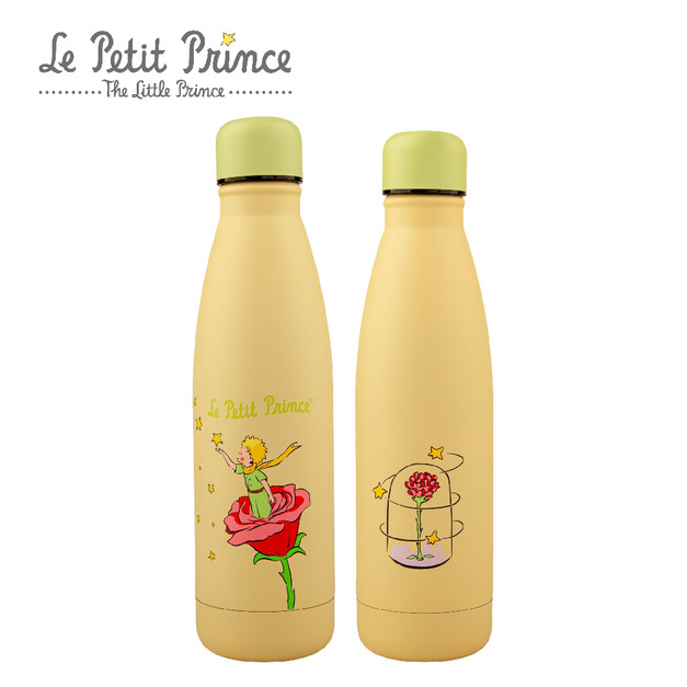 【Le Petit Prince 小王子】CR4069 玫瑰遐想 水瓶-奶茶色