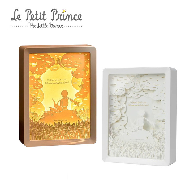 【Le Petit Prince 小王子】 童話藝術造型紙雕燈