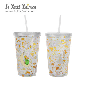 【Le Petit Prince 小王子】CR4362 翻滾者-觀星 塑膠吸管杯