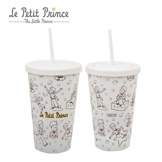 【Le Petit Prince 小王子】CR4360 翻滾者奇妙的漫遊者塑膠吸管杯
