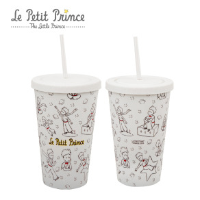 【Le Petit Prince 小王子】CR4360 翻滾者奇妙的漫遊者塑膠吸管杯