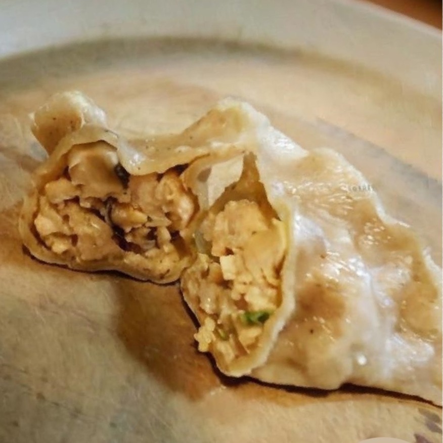 香菇水餃完成品