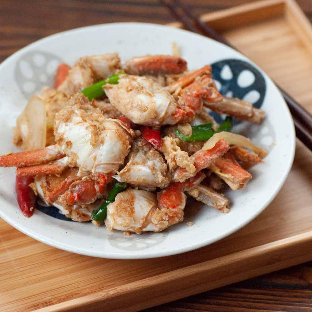 扁蟹炒沙茶