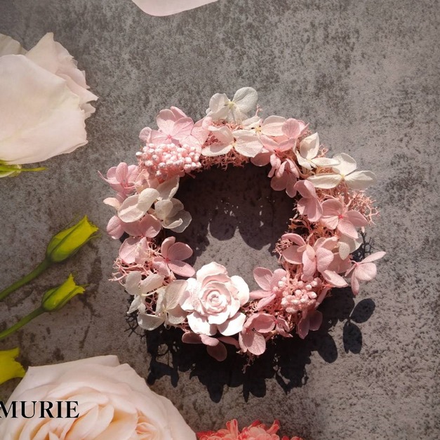 永生繡球花花圈