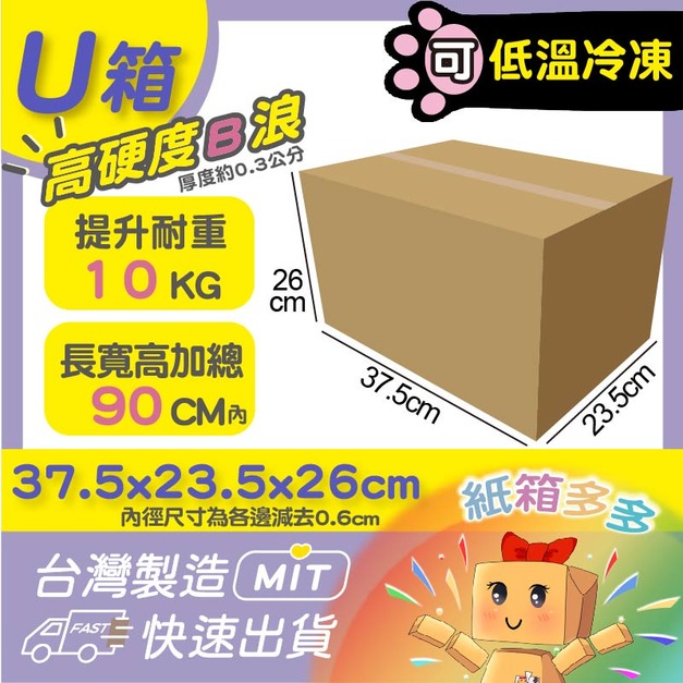 U箱（冷凍加硬耐重）