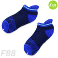 兒童系列除臭襪 雙翼護足船短襪款 F88 深藍色