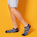 雙側翼減壓運動型船短襪 FP305（藍色）_2
