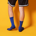 格線拼接減壓型高筒運動襪 FP503_3