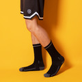 格線拼接減壓型高筒運動襪 FP503_2