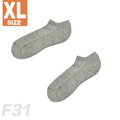 基本款素色氣墊船型襪 短襪 厚底 加大尺碼 F31XL_6