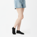 基本款素色氣墊船型襪 短襪 厚底 F31_4