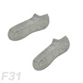 基本款素色氣墊船型襪 短襪 厚底 F31