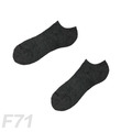 基本款純色薄底船短襪 F71（深灰）