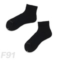 純色單線厚底低筒襪 短筒襪 F91_4