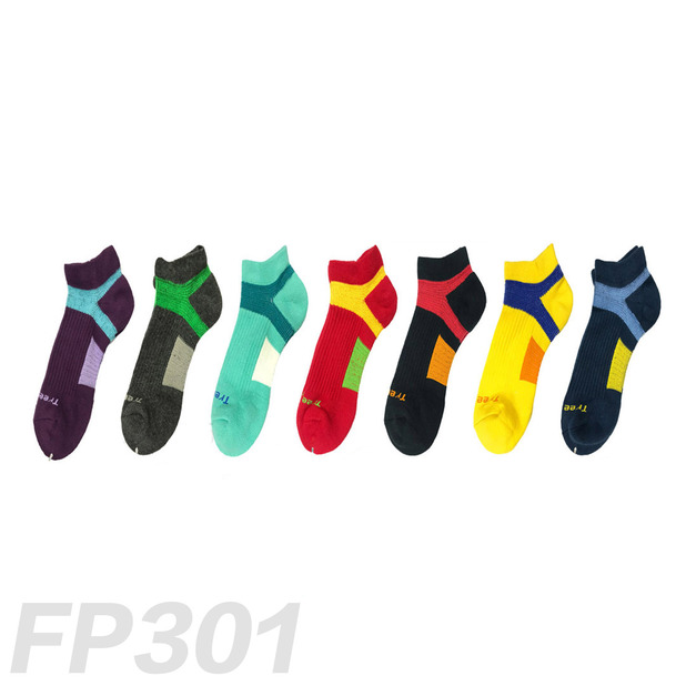 Y型減壓足弓船短襪 FP301