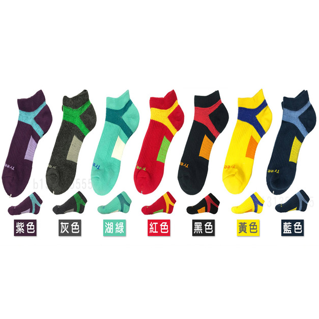 Y型減壓足弓船短襪 FP301