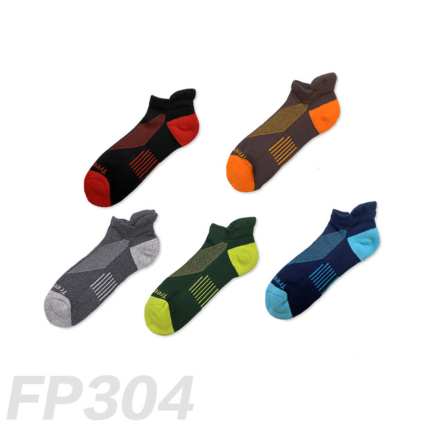 雙側翼減壓運動型船短襪 FP304