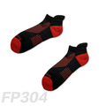 雙側翼減壓運動型船短襪 FP304（黑色）