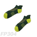 雙側翼減壓運動型船短襪 FP304（綠色）
