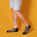 雙側翼減壓運動型船短襪 FP305（黑色）_2