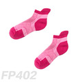 雙側翼減壓運動型低筒襪 FP402（紅色）