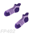 雙側翼減壓運動型低筒襪 FP402（紫色）
