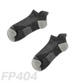 雙側翼減壓運動型船短襪 FP404（灰色）