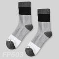 日系風漸層拼色減壓型高筒襪 FP603