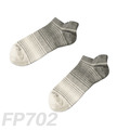 條紋漸層減壓休閒船短襪 FP702（灰色）