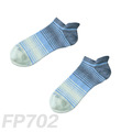 條紋漸層減壓休閒船短襪 FP702（淺藍）