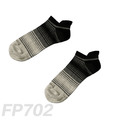 條紋漸層減壓休閒船短襪 FP702（黑色）