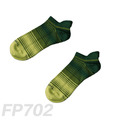 條紋漸層減壓休閒船短襪 FP702（綠色）