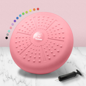 幼兒感統體能平衡墊 矯正脊椎充氣坐墊 (附打氣筒)