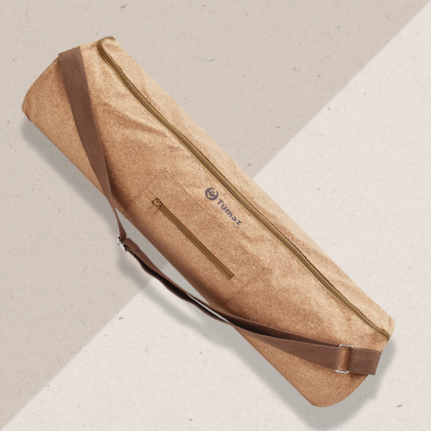 瑜珈墊收納袋-軟木款