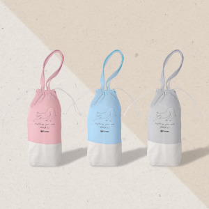 貓咪帆布束口背袋 (適用於舖巾、滾筒、瑜珈磚等)