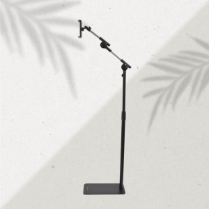 Haipis 碳素鋼手機平板支架-落地型 適用於4~13吋