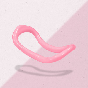 硬式PP瑜珈環-粉