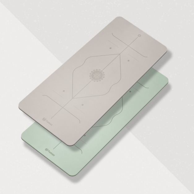 加寬TPE正位線瑜珈墊(厚0.6cm x 寬90cm x 長183cm)