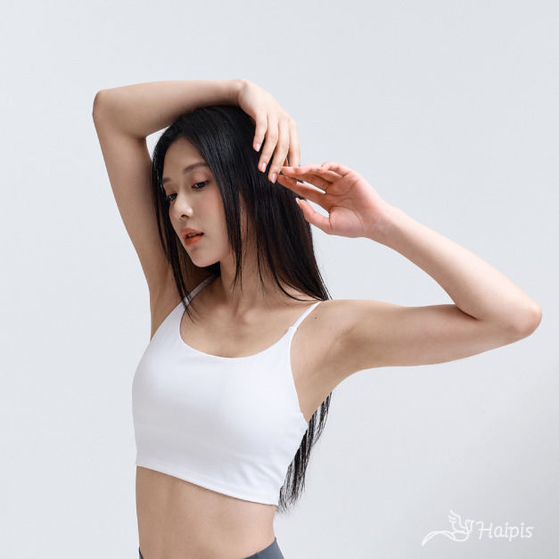 雲柔系列-細肩瑜珈背心(胸墊可拆)