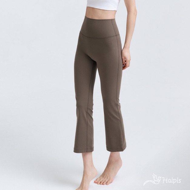 雲柔系列-七分瑜珈喇叭褲