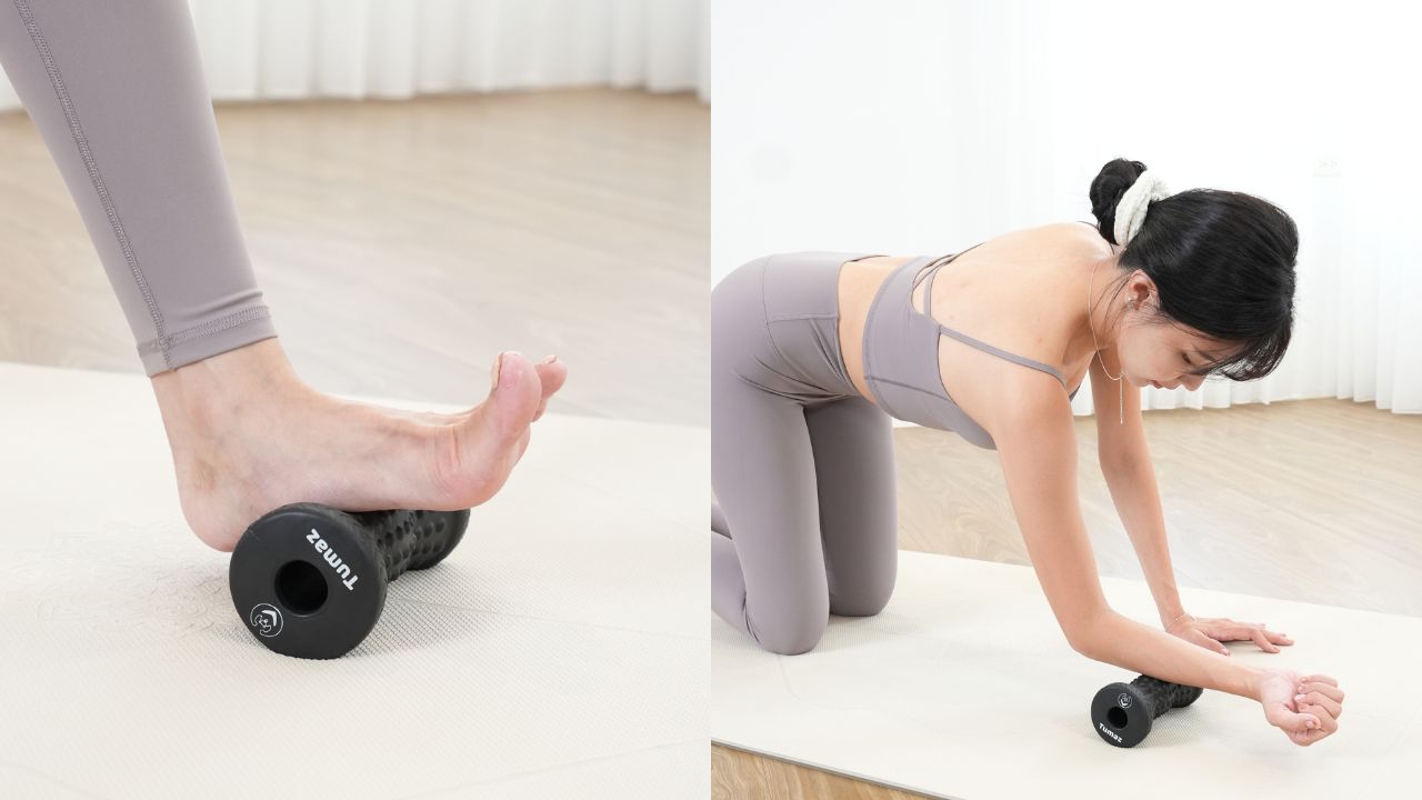 Tumaz 月熊滾輪按摩棒全系列介紹，從筋膜放鬆到日常恢復