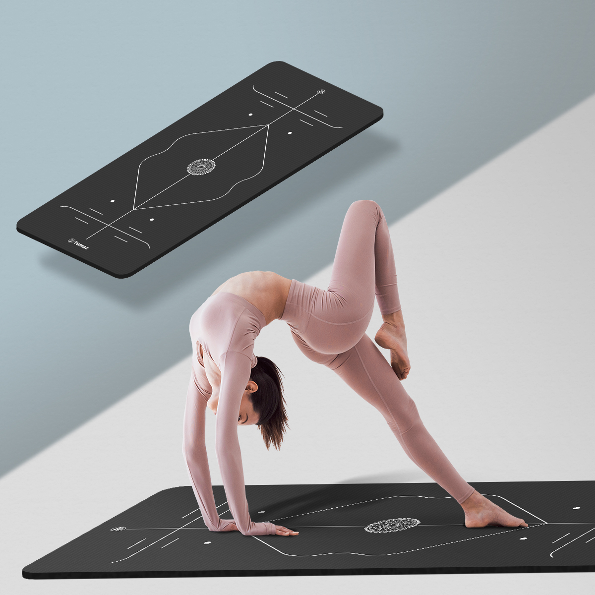 加厚1.5cm加寬90cm NBR運動墊 皮拉提斯墊