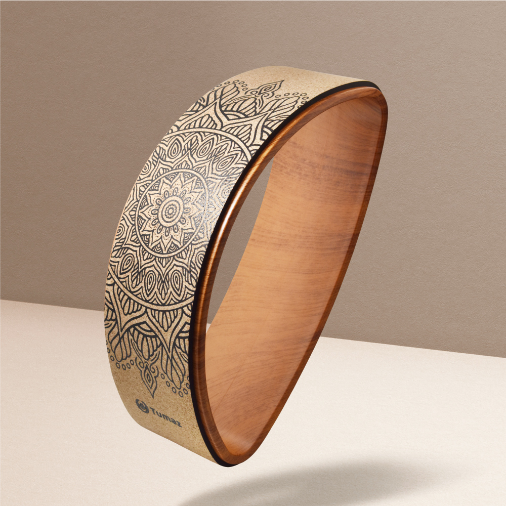 弦月軟木瑜珈輪/半月瑜伽輪