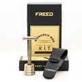 【FREED】尊爵四件組旋轉開放式雙刃安全刮鬍刀禮盒 -古銅棕_1