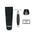 【FREED】尊爵四件組雙刃安全刮鬍刀禮盒 - 極致黑