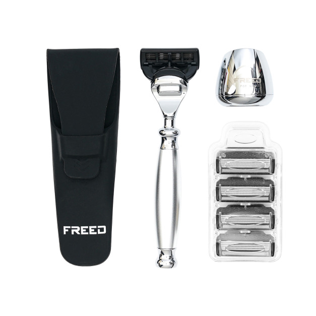 【一周年紀念款】尊爵四件組刮鬍刀禮盒 - 阿提米絲