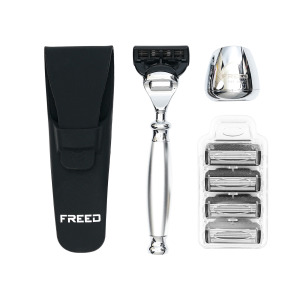 【一周年紀念款】尊爵四件組刮鬍刀禮盒 - 阿提米絲